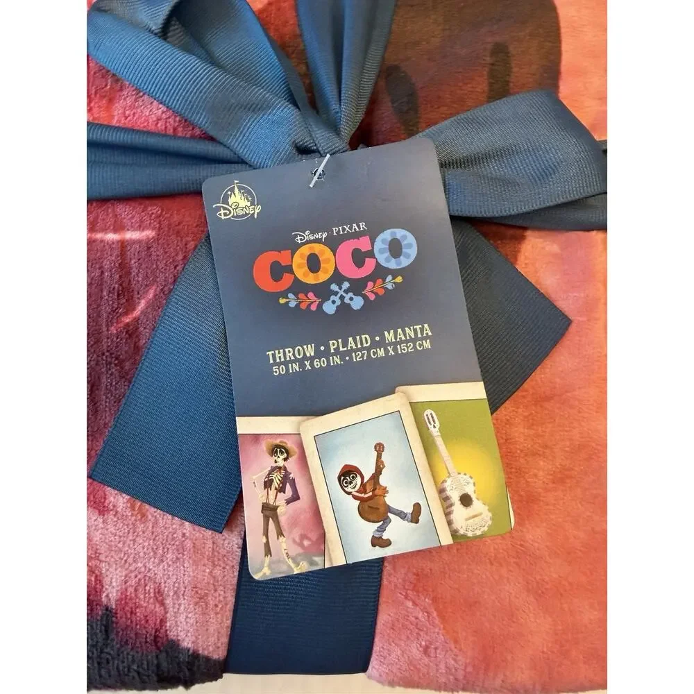 Disney Parks Pixar Coco Dante Throw Blanket 50